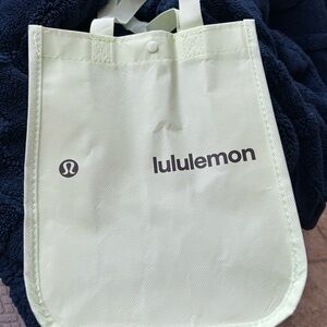 Lululemon Light Green Shopper Bag